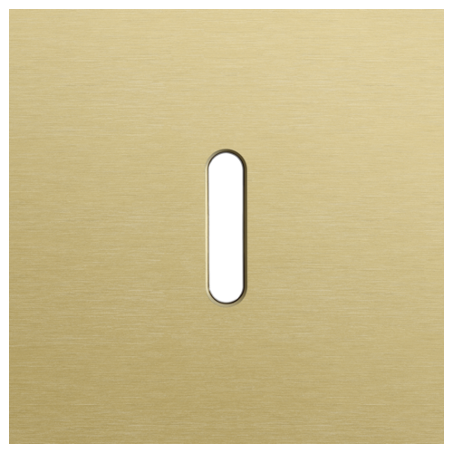 Rocker alu gold brushed