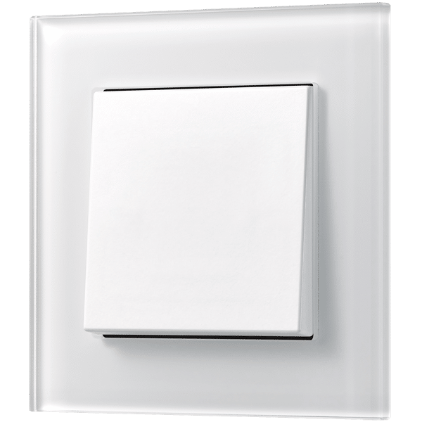 Glazen raam Alpine wit