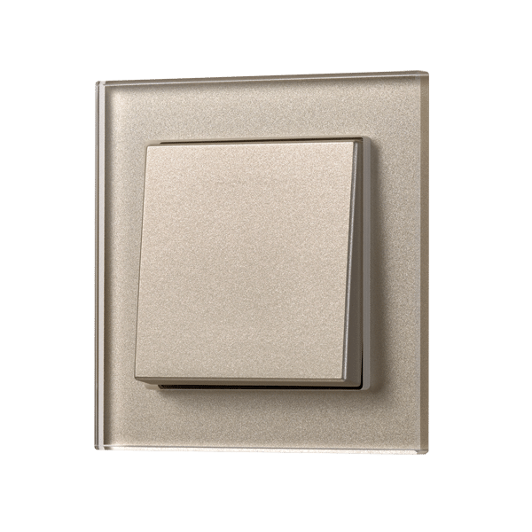 Glazen raam champagne