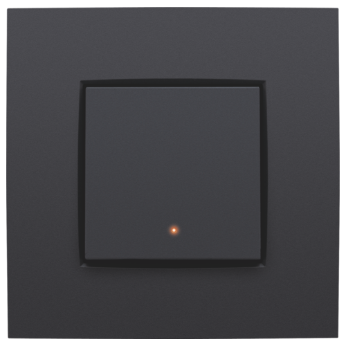 Enkelvoudige drukknop met led en comfortsensoren