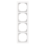 Busch Jaeger 1724-44M Busch-art linear 4-voudig Studiowit Mat