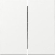 Gira 329503 Systeem 55 Wip 2-voudig Zuiver wit glanzend 