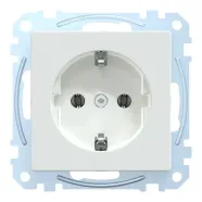 Schneider Electric Merten MTN2301-0325 Systeem M Wandcontactdoos met randaarde Actief wit