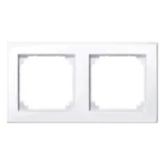 Schneider Electric Merten 478225 M-Smart 2-voudig afdekraam Actief wit