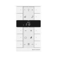 Busch Jaeger SBR-F-10.0.11-84 Free@home Tenton Thermostaat 10-voudig Studiowit 