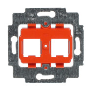 Busch-Jaeger 1819 Draagring met oranje inzet (voor Lexcom) 