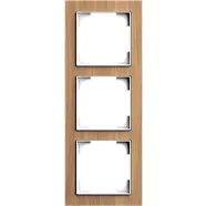 Busch Jaeger 1723-4083 Busch-art linear 3-voudig Wood oak