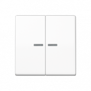 Jung HOME BT AS 17102 WW Taster 2-voudig Alpine wit