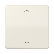 Jung CD 1700 P Stuurafdekking Standaard "pijlen" Wit