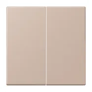 Jung LC 1702 240 LB Management taster 2-voudig LS 990 ombre brûlée claire (32131)