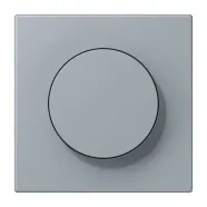 Jung LC 1740 257 Afdekking met draaiknop LS 990 gris clair 59 (4320O)