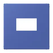 Jung LC 1969 USB 206 Afdekking voor USB-laadcontactdoos LS 990 bleu outremer 31 (32020) 