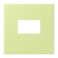 Jung LC 1969 USB 222 Afdekking voor USB-laadcontactdoos LS 990 vert jaune clair (32053)