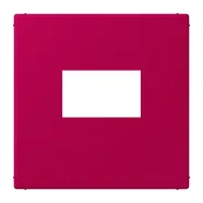 Jung LC 1969 USB 230 Afdekking voor USB-laadcontactdoos LS 990 rouge rubia (32101)