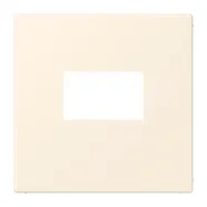 Jung LC 1969 USB 245 Afdekking voor USB-laadcontactdoos LS 990 blanc ivoire (4320B)