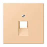 Jung LC 969-1 UA 237 Afdekking voor IAE/UAE-aansluitdozen 1 x 8-pole LS 990 terre sienne claire 31 (32122)