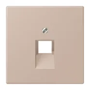 Jung LC 969-1 UA 240 Afdekking voor IAE/UAE-aansluitdozen 1 x 8-pole LS 990 ombre brûlée claire (32131)