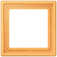 Jung LC 981 254 Afdekraam 1-voudig LS 990 ocre jaune clair (4320L)