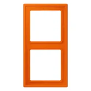 Jung LC 982 224 Afdekraam 2-voudig LS 990 orange (32080) 