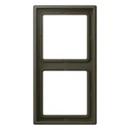 Jung LC 982 241 Afdekraam 2-voudig LS 990 ombre naturelle 31 (32140)
