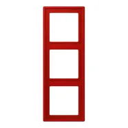 Jung LC 983 227 Afdekraam 3-voudig LS 990 rouge vermillon 31 (32090)