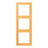 Jung LC 983 254 Afdekraam 3-voudig LS 990 ocre jaune clair (4320L) 