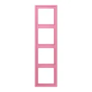 Jung LC 984 246 Afdekraam 4-voudig LS 990 rose vif (4320C)