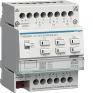 Hager TYMS646R Verwarmingsactor + regeling 6-voudig KNX Secure 24/230V