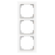 Busch Jaeger 1723-44M Busch-art linear 3-voudig Studiowit Mat