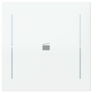 Busch Jaeger LFS/A.1.70.11-44G Busch-art linear Afdekking 1-voudig wip voor keypad met symbool “Scene" Studiowit