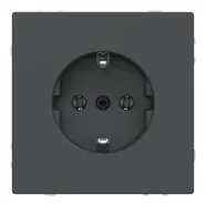 Schneider Electric Merten MTN2301-6034 Systeem Design Wandcontactdoos met randaarde Antraciet