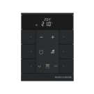 Busch Jaeger SBR-F-6.0.11-885 Tenton thermostaat 6-voudig Zwart mat