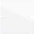 Gira 575103 Wippenset 1-voudig voor tastsensor 4 System 55 Zuiver wit glanzend