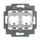 Busch-Jaeger 1820 Draagring met grijze inzet (voor Panduit MiniCom) 