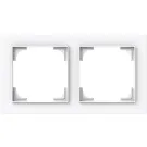 Busch Jaeger 1722-44G Busch-art linear 2-voudig Studiowit