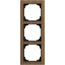 Busch Jaeger 1723-4086 Busch-art linear 3-voudig Wood walnut 