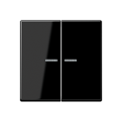 Jung HOME BT A 17102 SW Taster 2-voudig Zwart