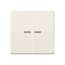 Jung HOME BT AS 17102 Taster 2-voudig Wit 