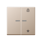 Jung FM A 1701 CH eNet taster Universeel 1-voudig Champagne