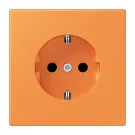 Jung LC 1520 225 Wandcontactdoos met randaarde 16A 250V LS 990 orange clair (32081)