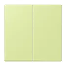 Jung LC 1702 222 LB Management taster 2-voudig LS 990 vert jaune clair (32053) 