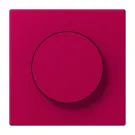Jung LC 1740 230 Afdekking met draaiknop LS 990 rouge rubia (32101)