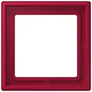 Jung LC 981 229 Afdekraam 1-voudig LS 990 rouge carmin (32100)