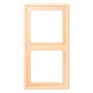Jung LC 982 223 Afdekraam 2-voudig LS 990 ocre (32060) 