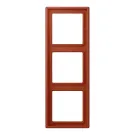 Jung LC 983 232 Afdekraam 3-voudig LS 990 l'ocre rouge (32110)