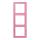 Jung LC 983 246 Afdekraam 3-voudig LS 990 rose vif (4320C)