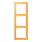 Jung LC 983 254 Afdekraam 3-voudig LS 990 ocre jaune clair (4320L) 