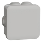 Schneider Electric Merten ENN05004 Mureva Kabeldoos Vierkant Buiten 7 invoeren 20mm Grijs