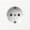 Gira 446670 F100 Wandcontactdoos met randaarde 16A 250V Zuiver wit glanzend