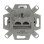 Busch-Jaeger 0218/12-101 Datacontactdoos Cat 6a 2x RJ45